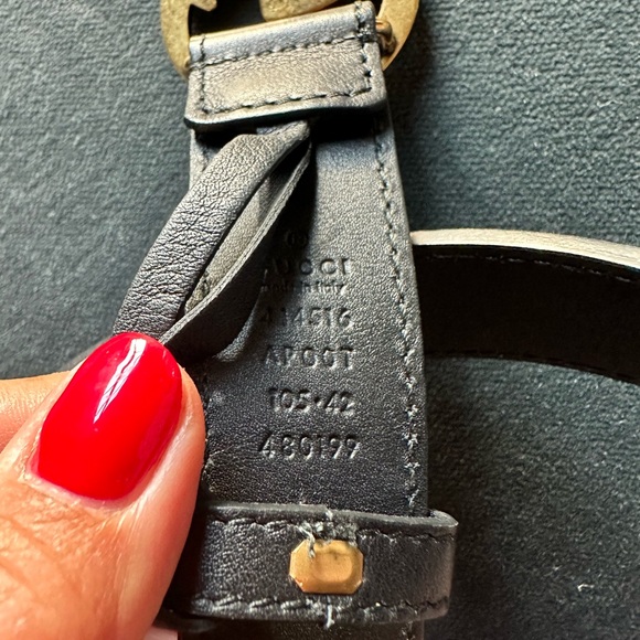 Gucci leather belt - Picture 6 of 6